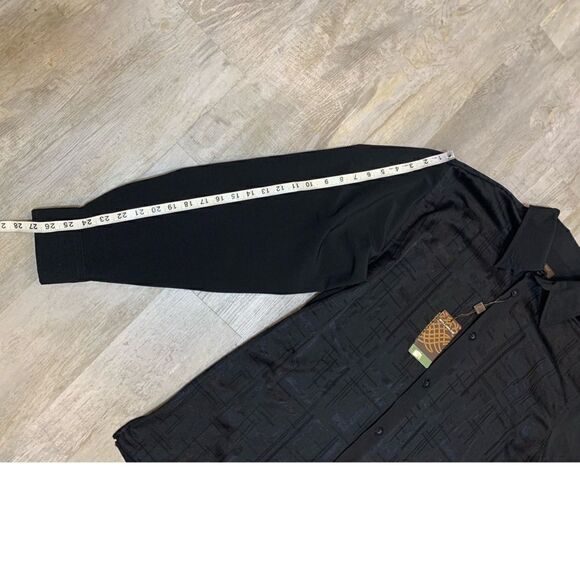 $5 ADD ON ITEM NWT Syllables System P1-5336 mens long sleeve button  sz XL - Picture 9 of 16